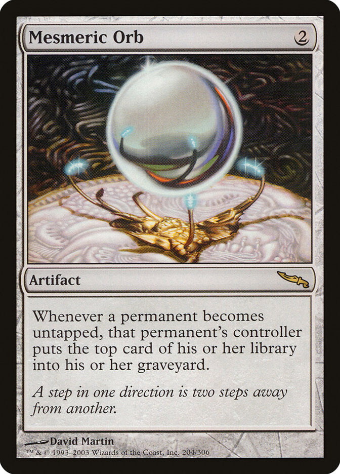 Mesmeric Orb [Mirrodin] | Game Grid - Logan