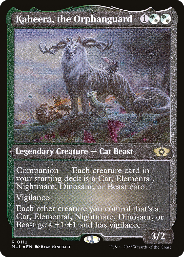 Kaheera, the Orphanguard (Foil Etched) [Multiverse Legends] | Game Grid - Logan