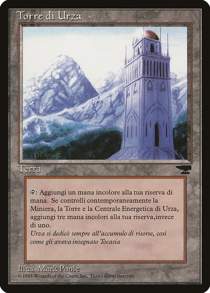 Urza's Tower (Plains) (Italian) - "Torre di Urza" [Rinascimento] | Game Grid - Logan