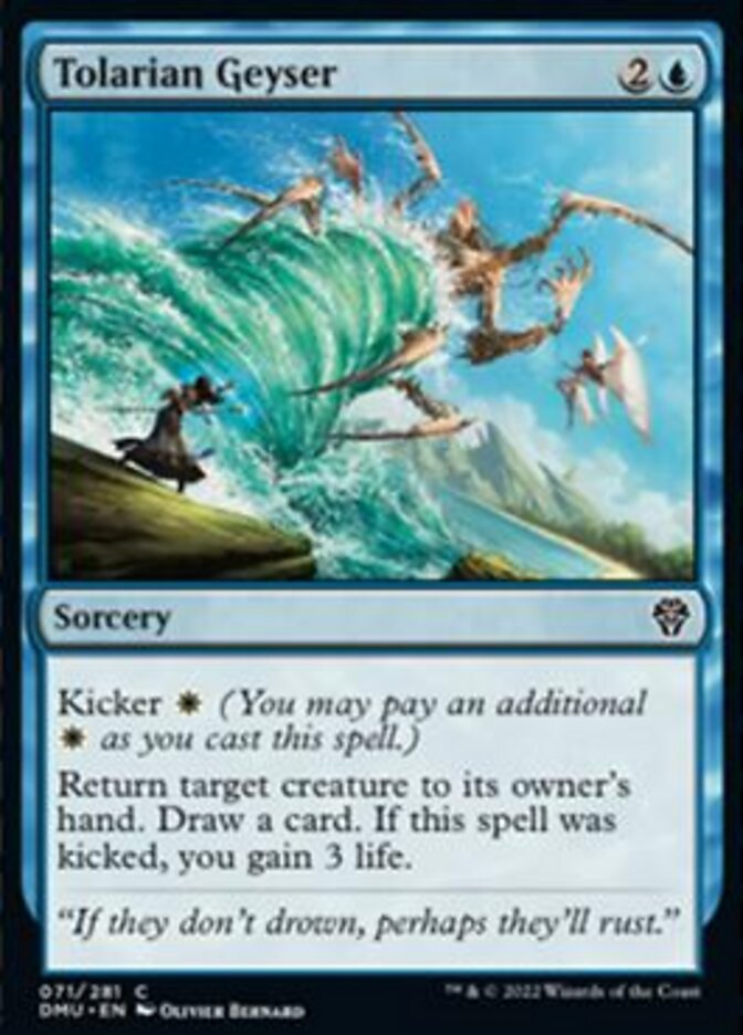 Tolarian Geyser [Dominaria United] | Game Grid - Logan