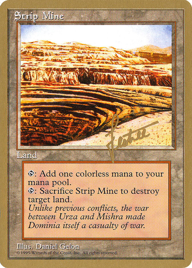 Strip Mine (Bertrand Lestree) [Pro Tour Collector Set] | Game Grid - Logan