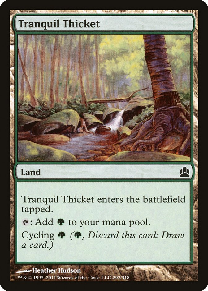 Tranquil Thicket [Commander 2011] | Game Grid - Logan