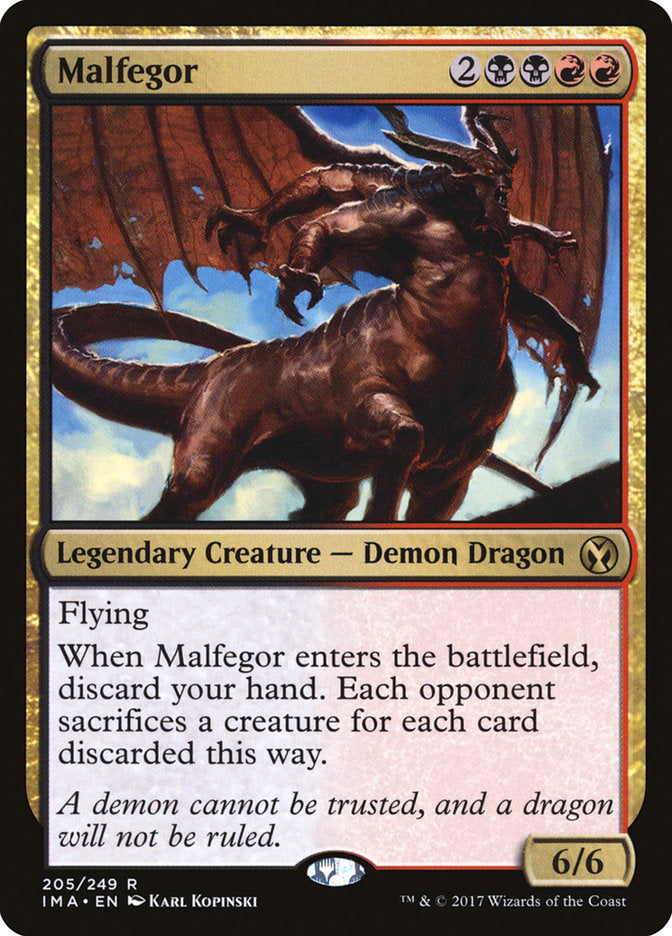 Malfegor [Iconic Masters] | Game Grid - Logan