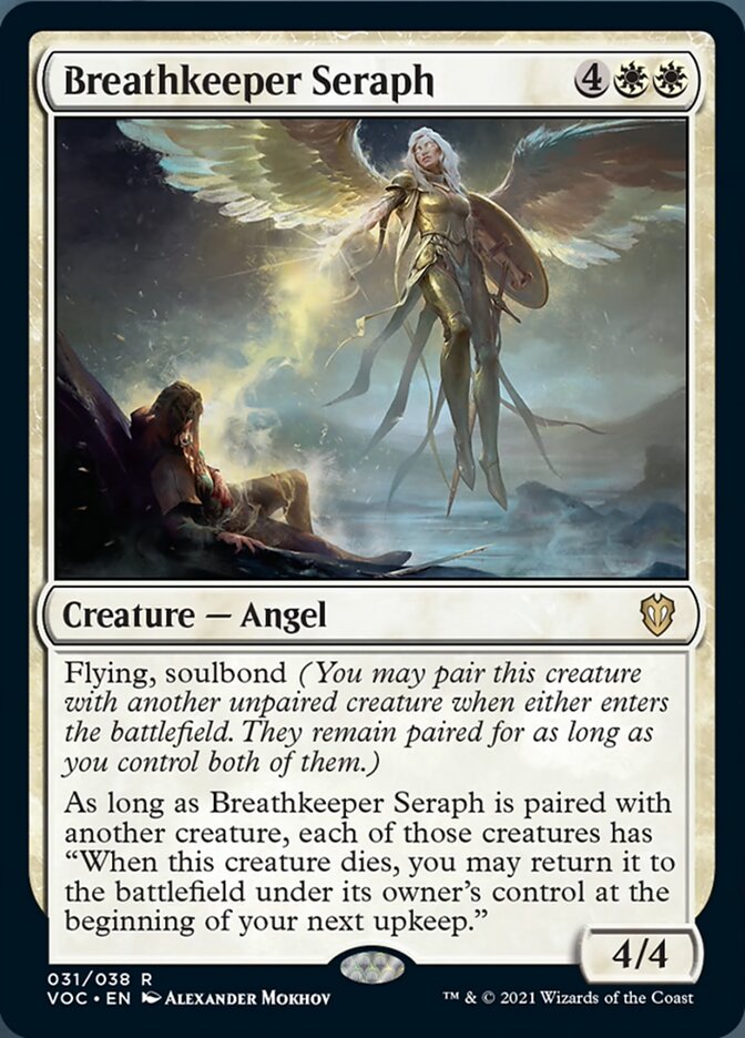 Breathkeeper Seraph [Innistrad: Crimson Vow Commander] | Game Grid - Logan