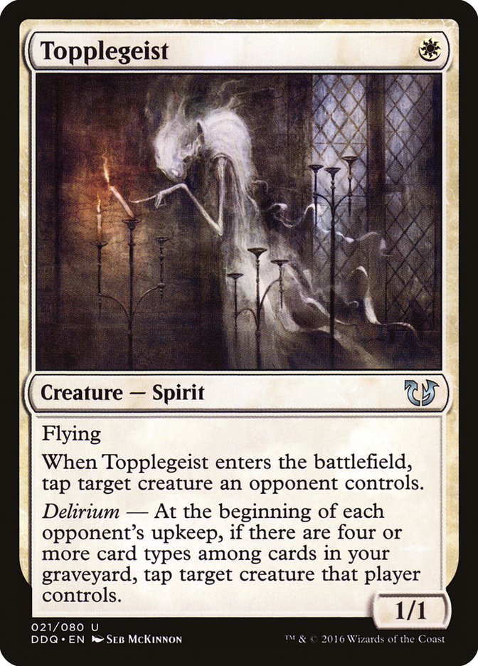 Topplegeist [Duel Decks: Blessed vs. Cursed] | Game Grid - Logan