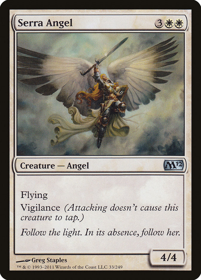 Serra Angel [Magic 2012] | Game Grid - Logan