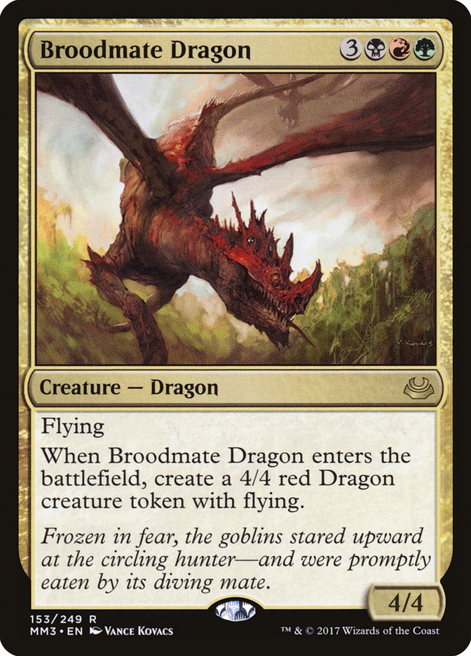 Broodmate Dragon [Modern Masters 2017] | Game Grid - Logan