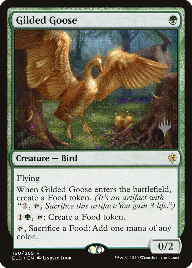 Gilded Goose (Promo Pack) [Throne of Eldraine Promos] | Game Grid - Logan