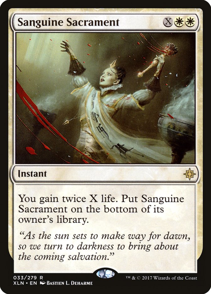 Sanguine Sacrament [Ixalan] | Game Grid - Logan