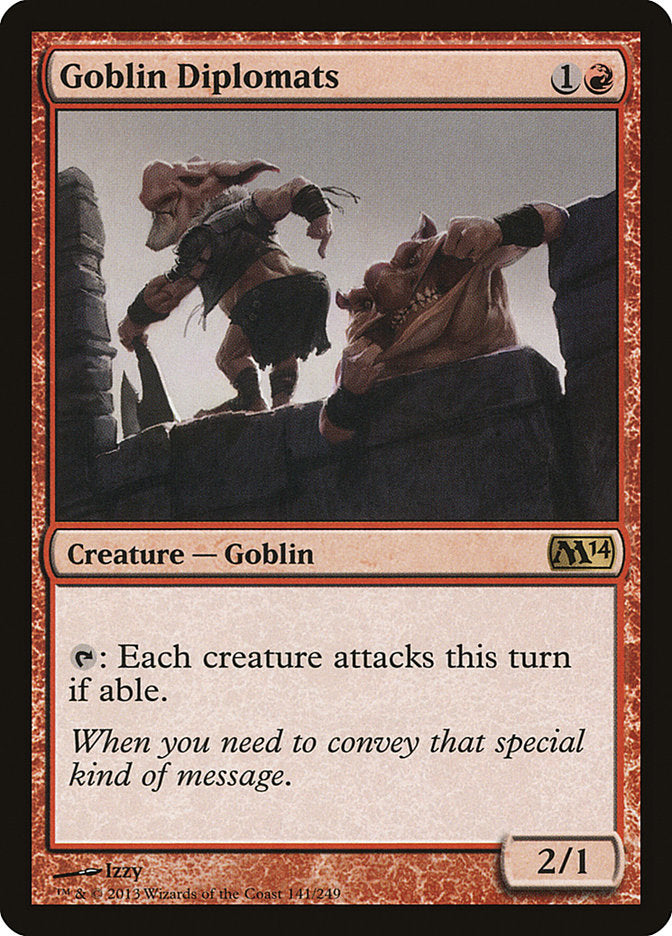 Goblin Diplomats [Magic 2014] | Game Grid - Logan