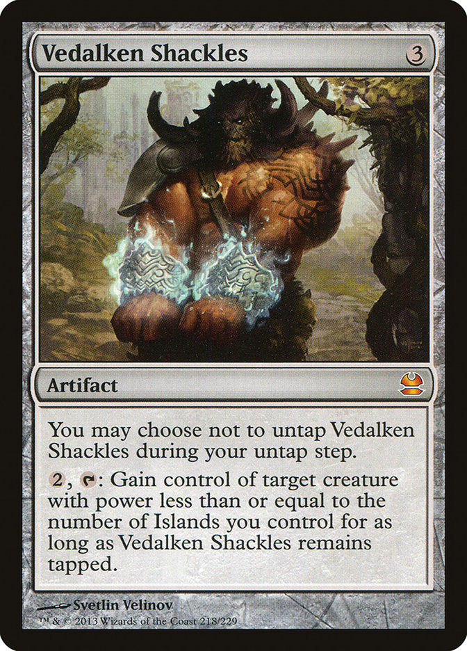 Vedalken Shackles [Modern Masters] | Game Grid - Logan