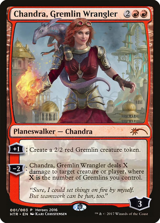 Chandra, Gremlin Wrangler [Heroes of the Realm] | Game Grid - Logan
