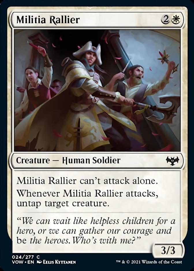 Militia Rallier [Innistrad: Crimson Vow] | Game Grid - Logan