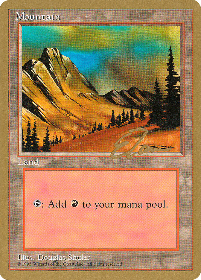 Mountain (et375) (Eric Tam) [Pro Tour Collector Set] | Game Grid - Logan