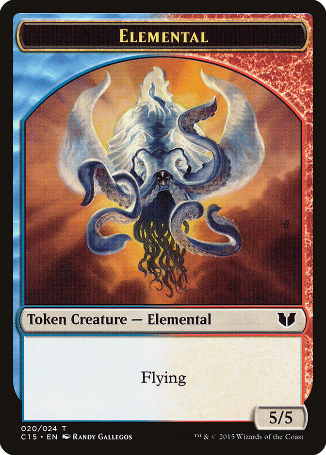 Elemental Token [Commander 2015 Tokens] | Game Grid - Logan