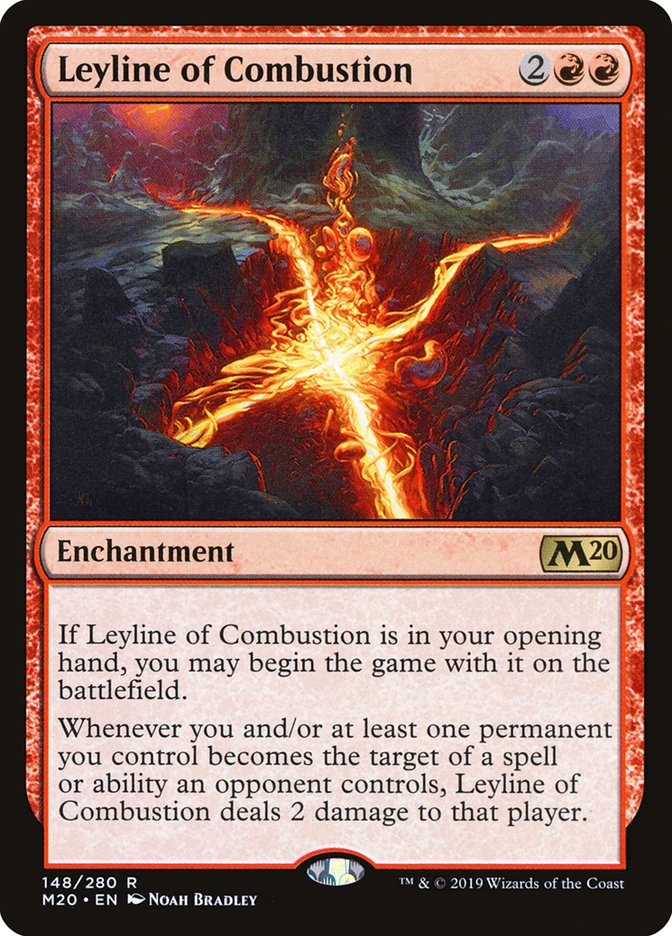 Leyline of Combustion [Core Set 2020] | Game Grid - Logan