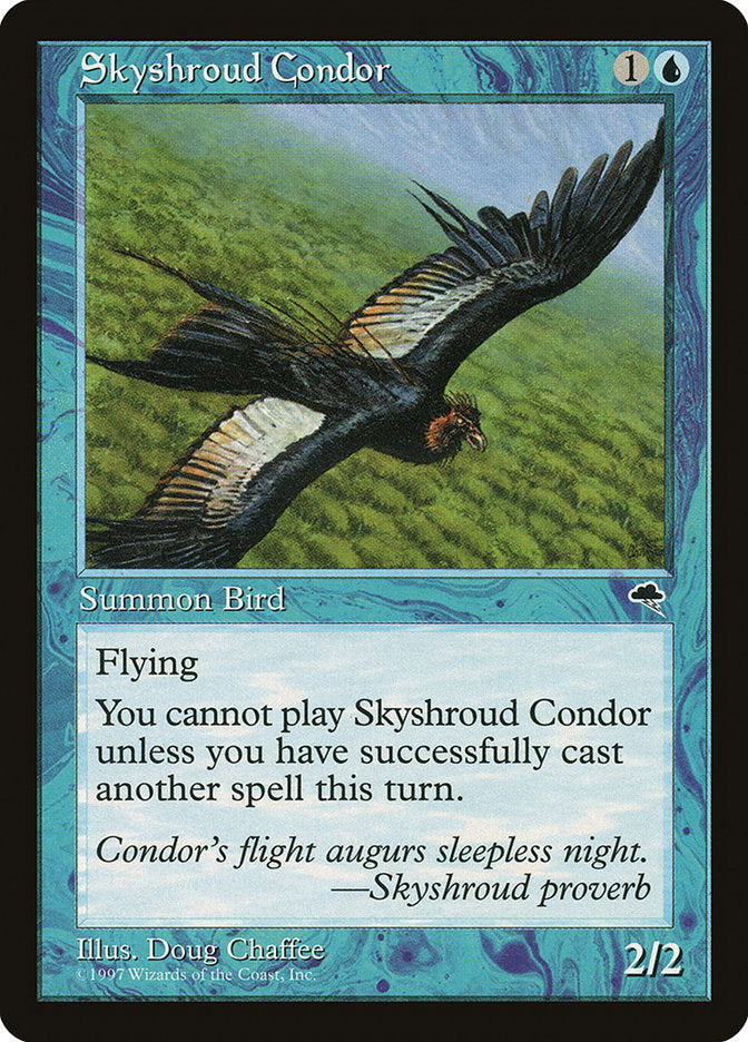 Skyshroud Condor [Tempest] | Game Grid - Logan