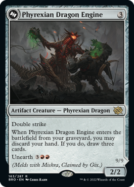 Phyrexian Dragon Engine [The Brothers' War] | Game Grid - Logan