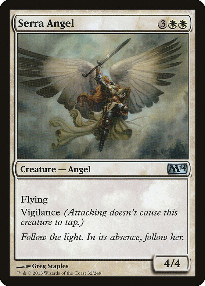 Serra Angel [Magic 2014] | Game Grid - Logan