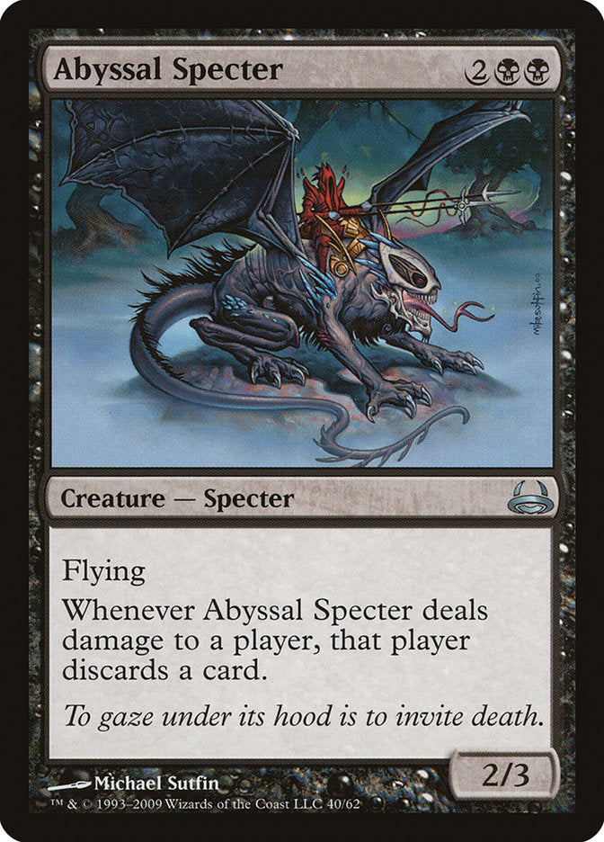 Abyssal Specter [Duel Decks: Divine vs. Demonic] | Game Grid - Logan