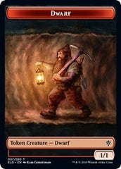 Dwarf // Food (18) Double-Sided Token [Throne of Eldraine Tokens] | Game Grid - Logan