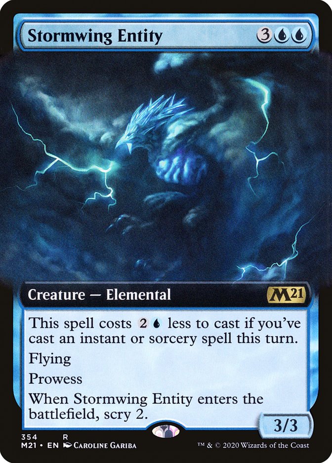 Stormwing Entity (Extended Art) [Core Set 2021] | Game Grid - Logan