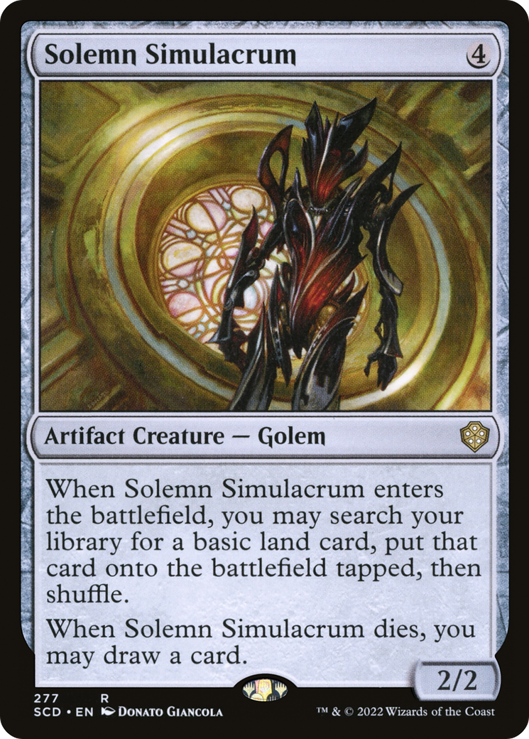 Solemn Simulacrum [Starter Commander Decks] | Game Grid - Logan