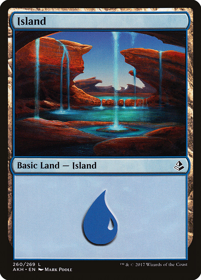 Island (260) [Amonkhet] | Game Grid - Logan