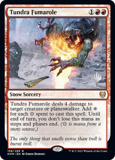 Tundra Fumarole (Promo Pack) [Kaldheim Promos] | Game Grid - Logan