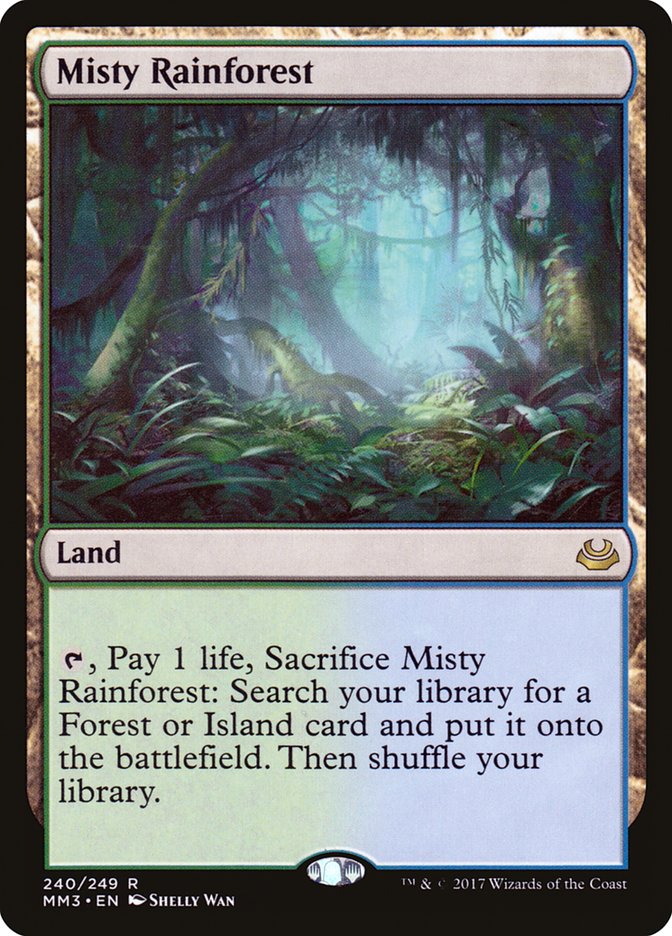 Misty Rainforest [Modern Masters 2017] | Game Grid - Logan
