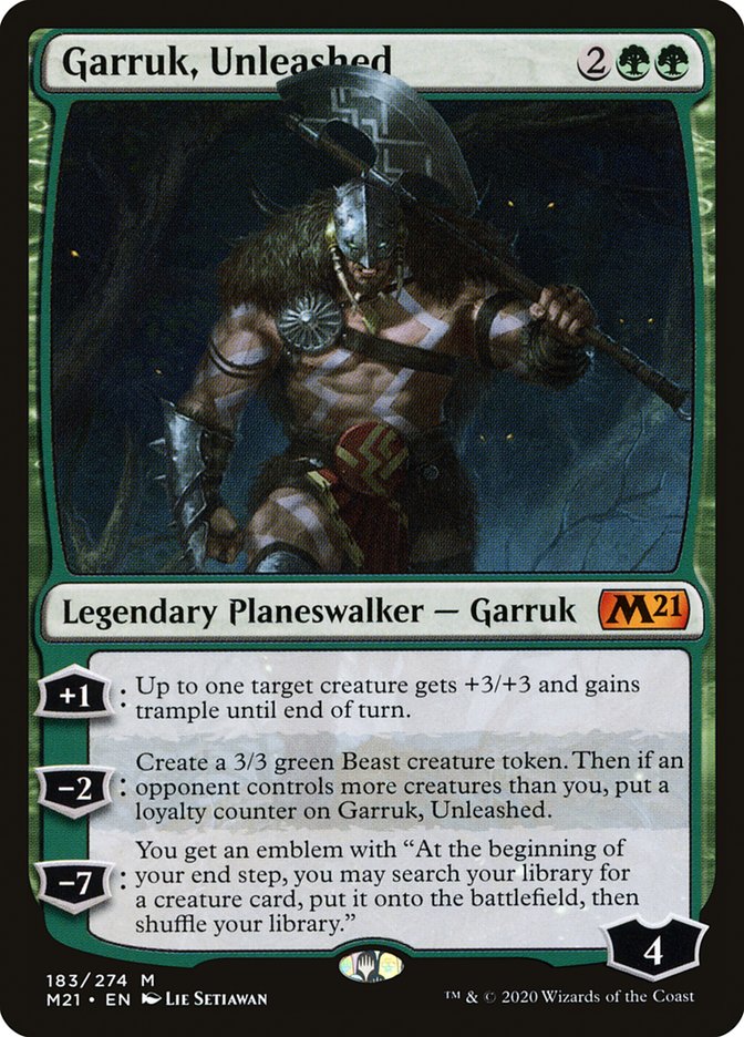 Garruk, Unleashed [Core Set 2021] | Game Grid - Logan