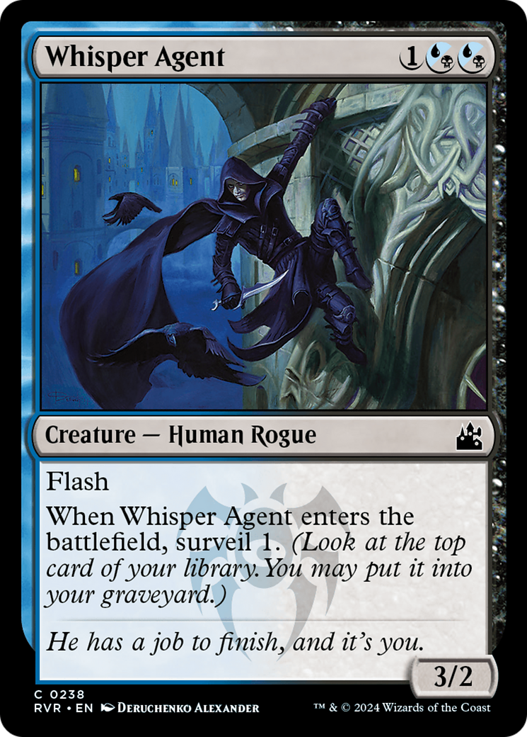 Whisper Agent [Ravnica Remastered] | Game Grid - Logan