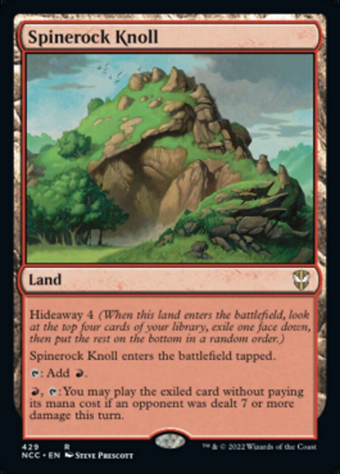 Spinerock Knoll [Streets of New Capenna Commander] | Game Grid - Logan