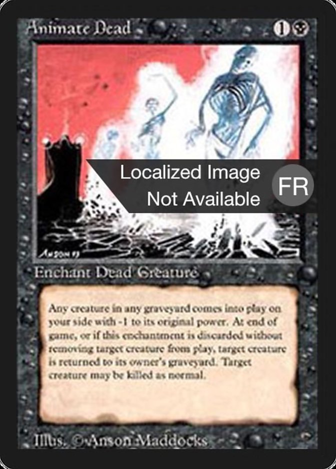 Animate Dead [Foreign Black Border] | Game Grid - Logan