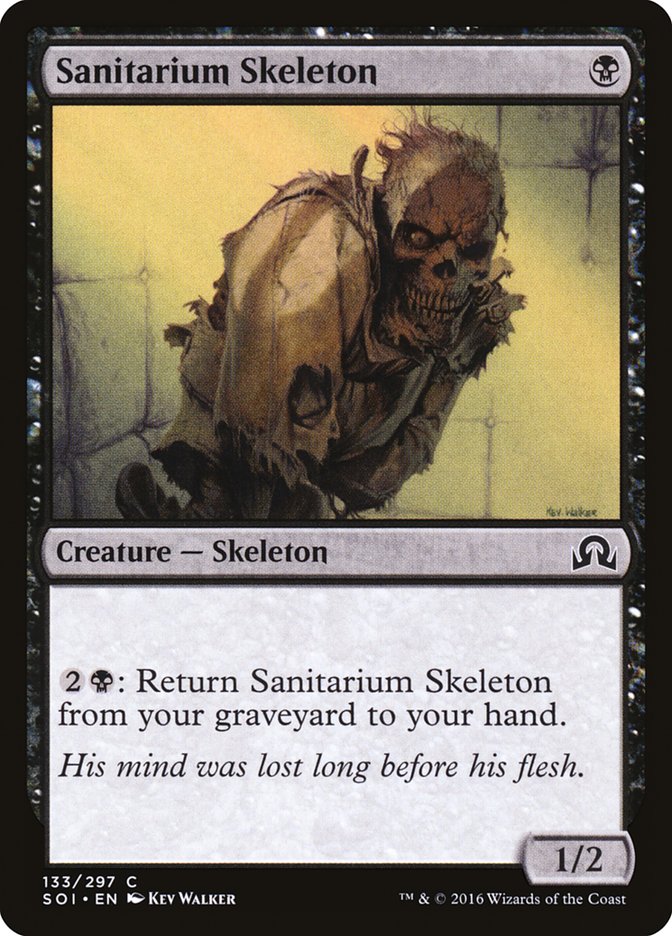 Sanitarium Skeleton [Shadows over Innistrad] | Game Grid - Logan