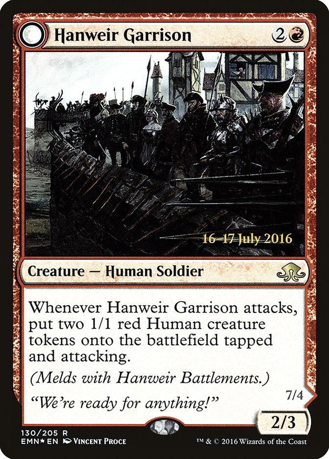 Hanweir Garrison [Eldritch Moon Prerelease Promos] | Game Grid - Logan