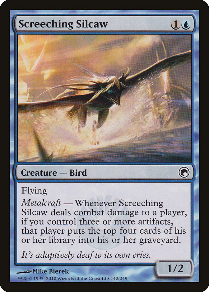 Screeching Silcaw [Scars of Mirrodin] | Game Grid - Logan