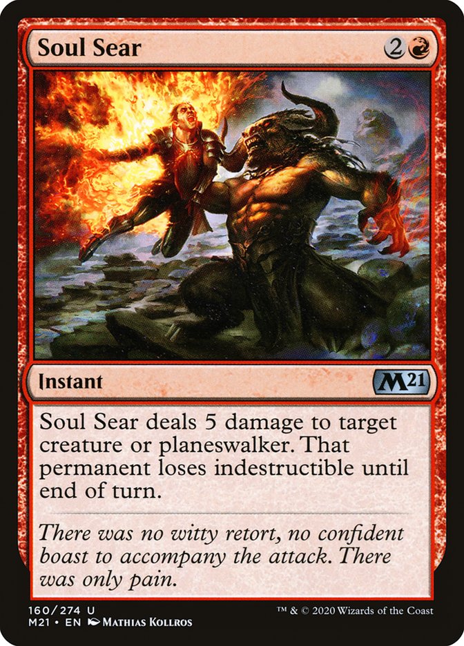 Soul Sear [Core Set 2021] | Game Grid - Logan