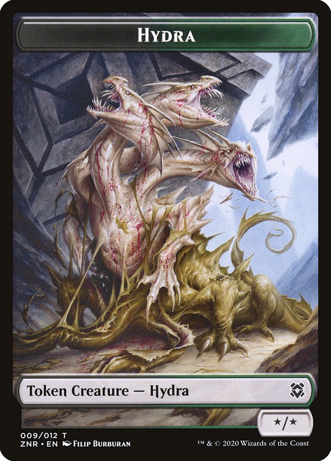 Hydra Token [Zendikar Rising Tokens] | Game Grid - Logan