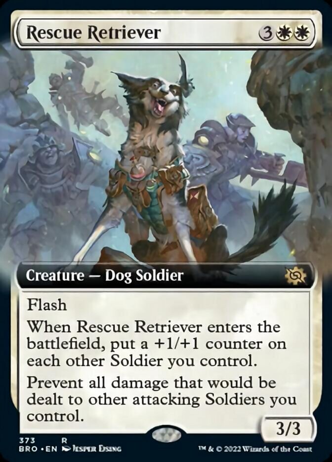 Rescue Retriever (Extended Art) [The Brothers' War] | Game Grid - Logan
