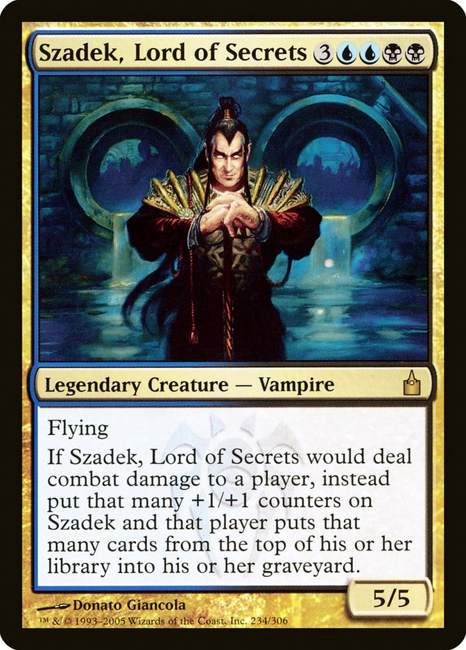 Szadek, Lord of Secrets [Ravnica: City of Guilds] | Game Grid - Logan