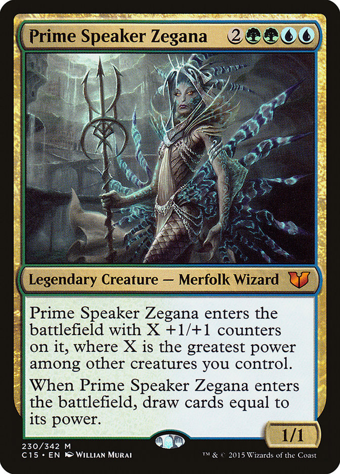 Prime Speaker Zegana [Commander 2015] | Game Grid - Logan