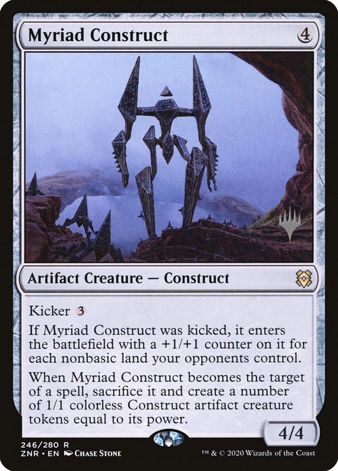 Myriad Construct (Promo Pack) [Zendikar Rising Promos] | Game Grid - Logan