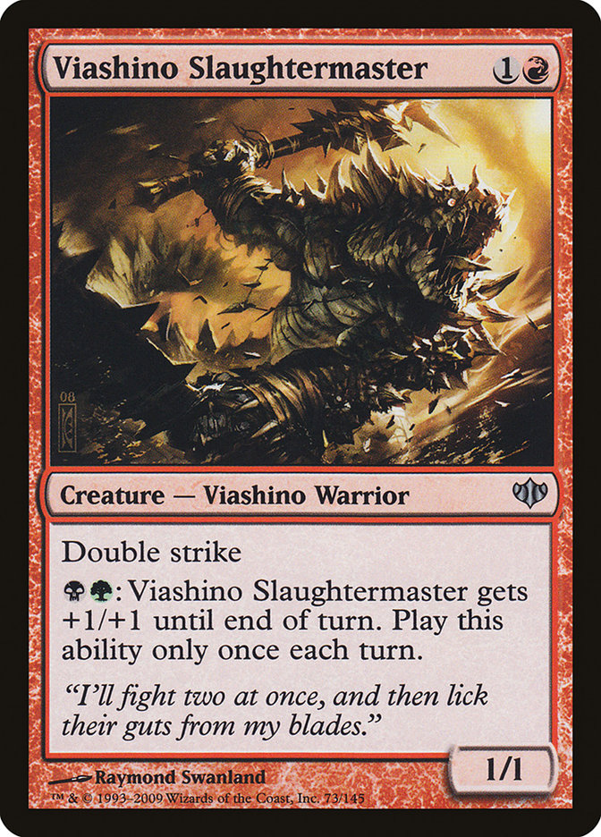 Viashino Slaughtermaster [Conflux] | Game Grid - Logan