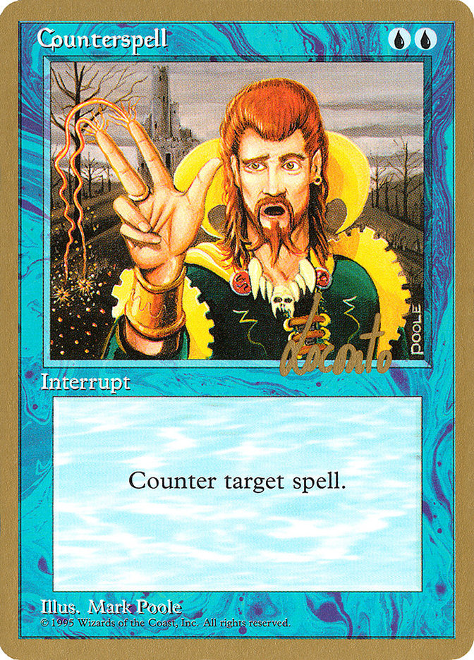 Counterspell (Michael Loconto) [Pro Tour Collector Set] | Game Grid - Logan