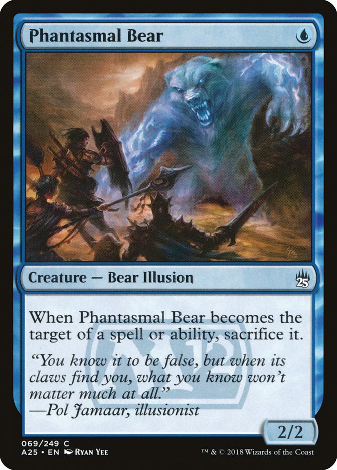 Phantasmal Bear [Masters 25] | Game Grid - Logan