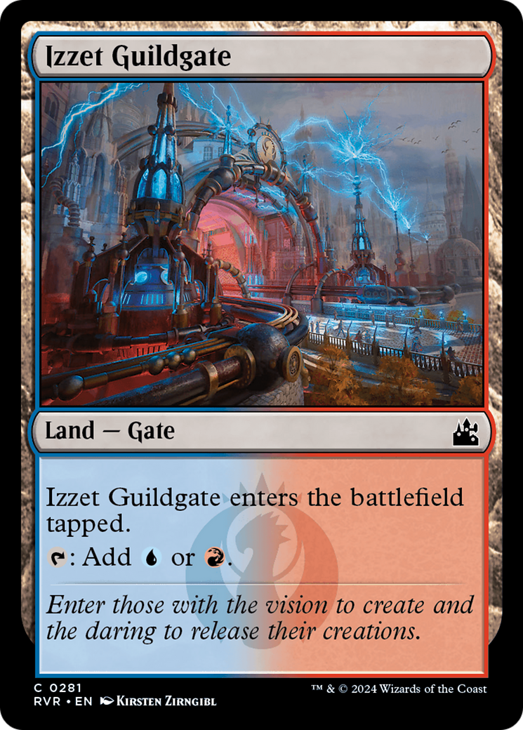 Izzet Guildgate [Ravnica Remastered] | Game Grid - Logan