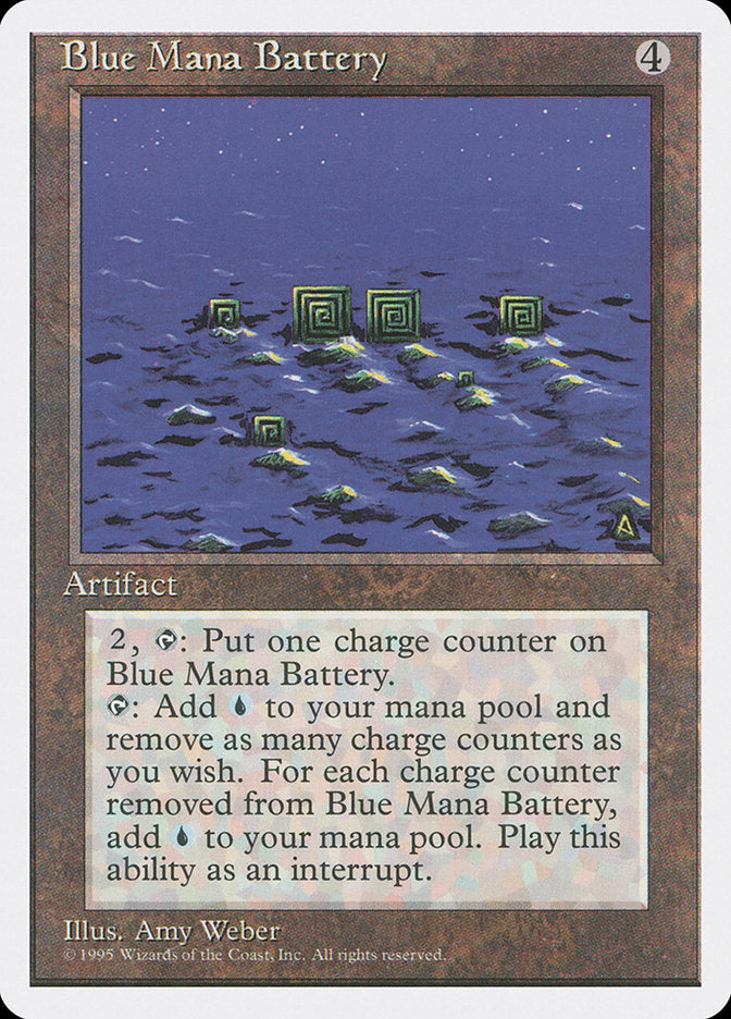 Blue Mana Battery [Fourth Edition] | Game Grid - Logan