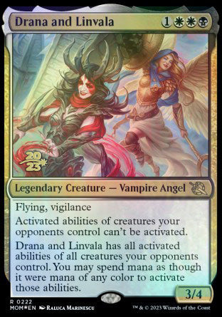 Drana and Linvala [March of the Machine Prerelease Promos] | Game Grid - Logan