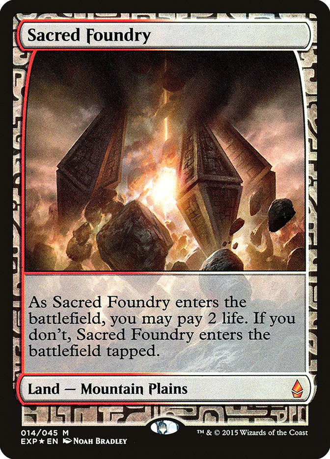 Sacred Foundry [Zendikar Expeditions] | Game Grid - Logan